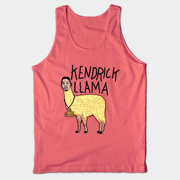 Kendrick Llama Tank Top by nickcocozza